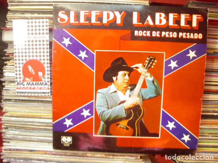 Discos de vinilo: SLEEPY LABEEF - ROCK DE PESO PESADO - Foto 1