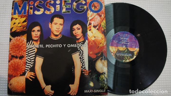 Discos de vinilo: MISSIEGO - CACHETE PECHITO Y OMBLIGO - POLYGRAM 1996 - Foto 1
