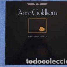 Discos de vinilo: ANNE GOLDKORN - JIDDISCHE LIEDER (LP) 