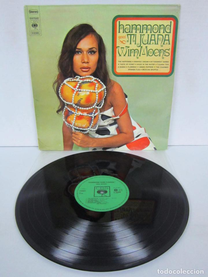 Disques de vinyle: WIM MOENS - HAMMOND GOES TIJUANA -LP- CBS 1968 HOLLAND - SEXY COVER - VINILO N MINT