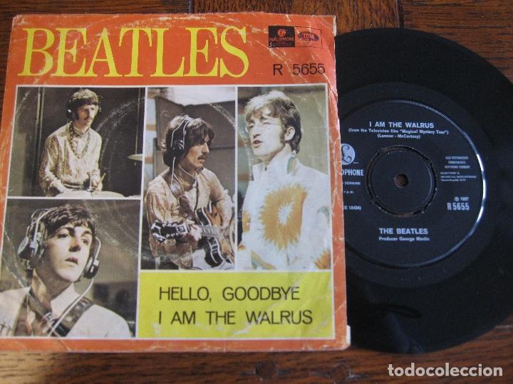 Discos de vinilo: THE BEATLES `Hello, Goodbye` 1967 - Foto 1