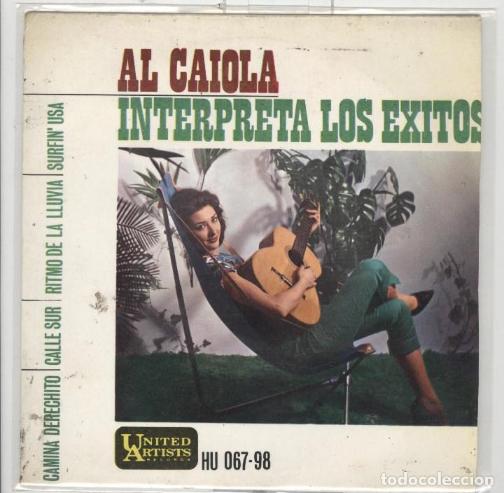 Discos de vinilo: al caiola interpreta los &eacute;xitos united artists hispavox 1963. ep - Foto 1