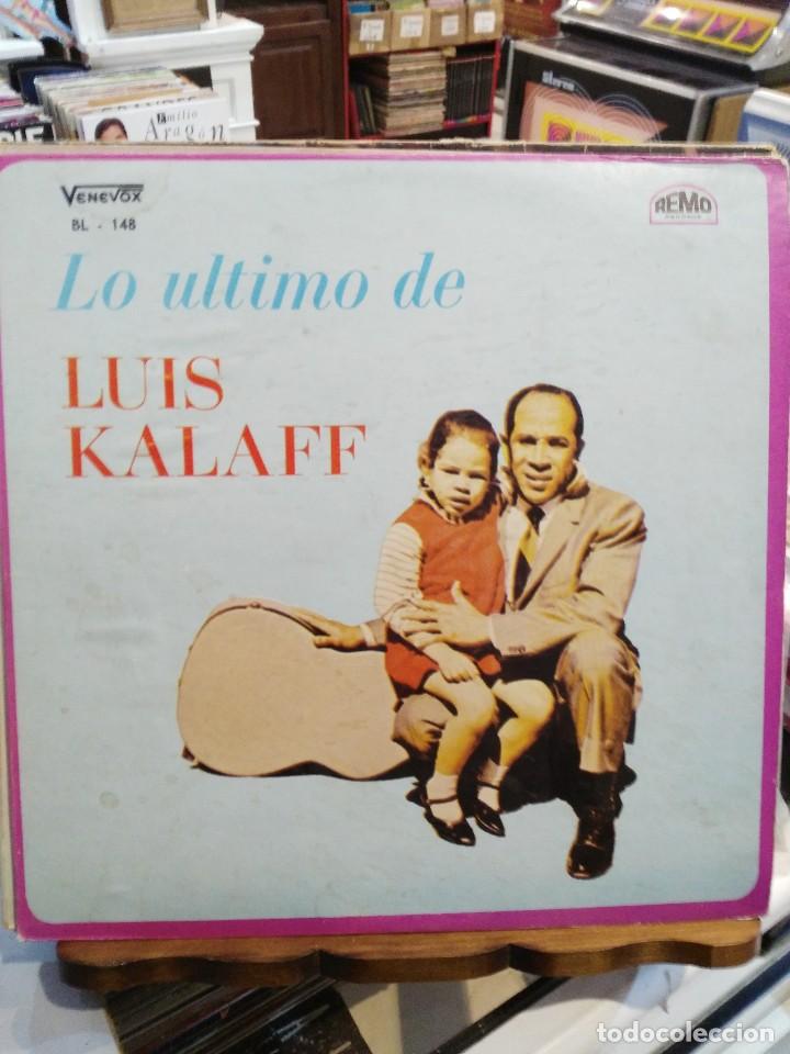 Discos de vinilo: Lo &uacute;ltimo de Luis Kalaff - Boleros y Merengues - LP.