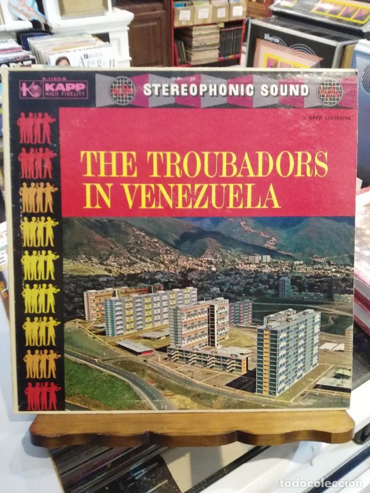 Discos de vinilo: The Troubadors In Venezuela - Conticinio, Luna de Maracaibo, Sombra en los medanos, Endrina, ... LP.