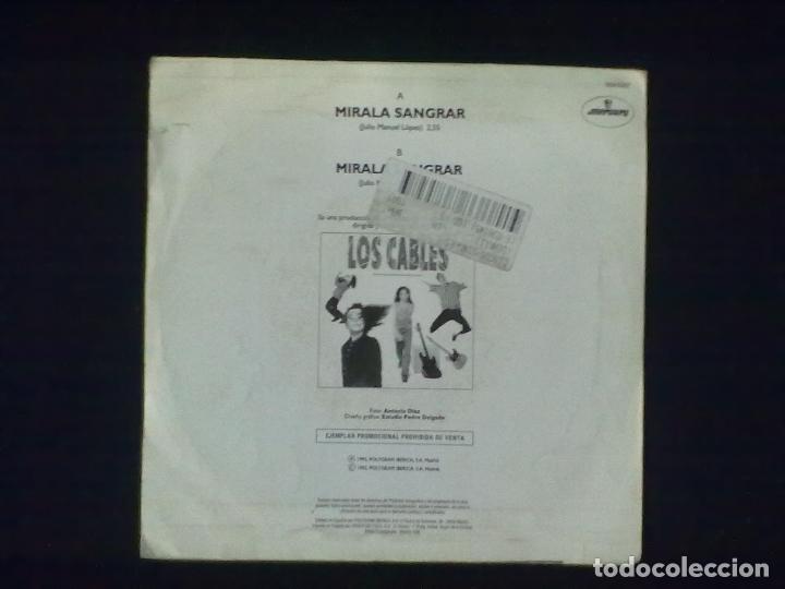 Discos de vinilo: LOS CABLES MIRALA SANGRAR - Foto 2