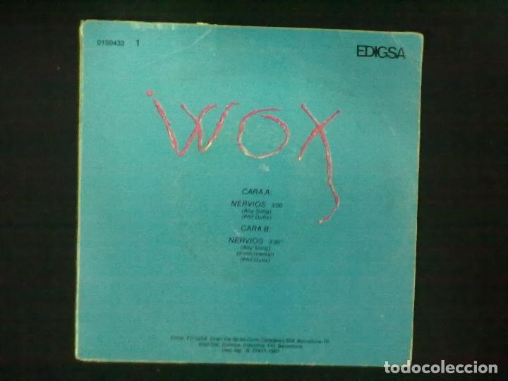 Discos de vinilo: WOX NERVIOS - Foto 2