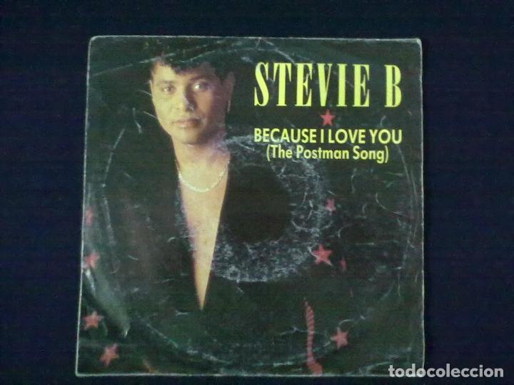 Discos de vinil: STEVIE B BECAUSE I LOVE YOU WE'RE JAMMIN