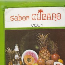 Discos de vinilo: LP SABOR CUBANO VOL 1. PARA BAILAR. CUBA (DISCO PROBADO Y BIEN, CARÁTULA NORMAL). Lote 78947289