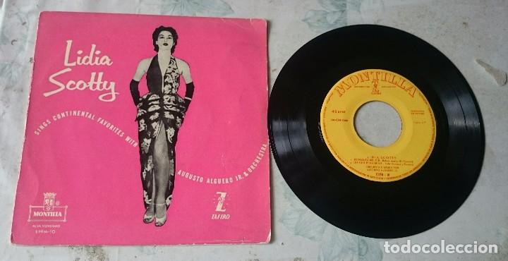 Disques de vinyle: Lidia Scotty con Augusto Alguero hijo: Estrellita del sur + 3 (Zafiro 1958)