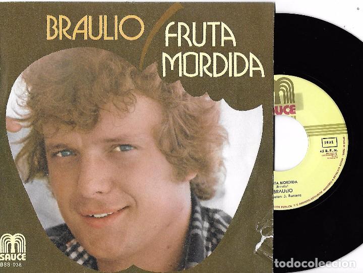 Discos de vinilo: BRAULIO: FRUTA MORDIDA / &iquest;HOLA! &iquest;C&Oacute;MO EST&Aacute;S? - Foto 1