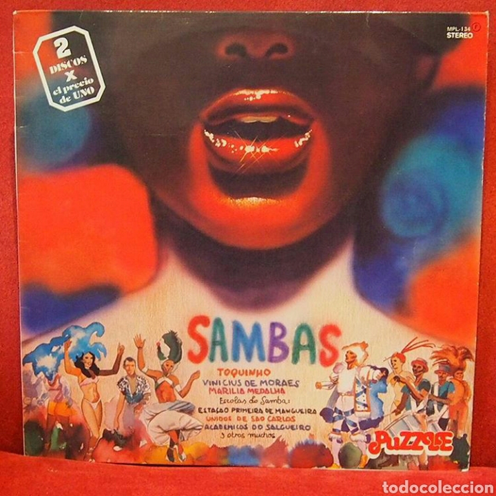 Discos de vinilo: Sambas disco doble - Foto 1