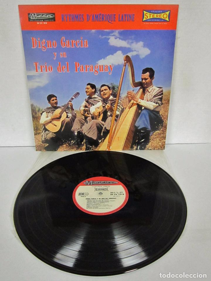 Vinyl records: DIGNO GARCIA Y SU TRIO DE PARAGUAY - LP - MUSIDICS S/F FRANCE