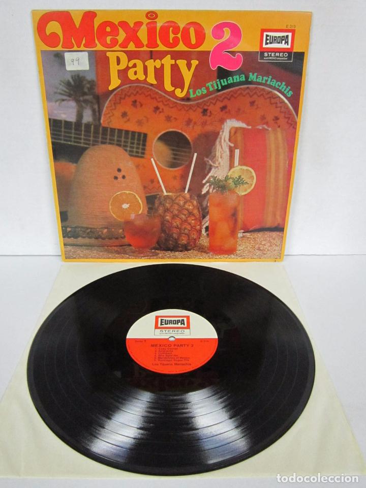 Vinyl records: LOS TIJUANA MARIACHIS - MEXICO PARTY 2 - LP - EUROPA S/F GERMANY