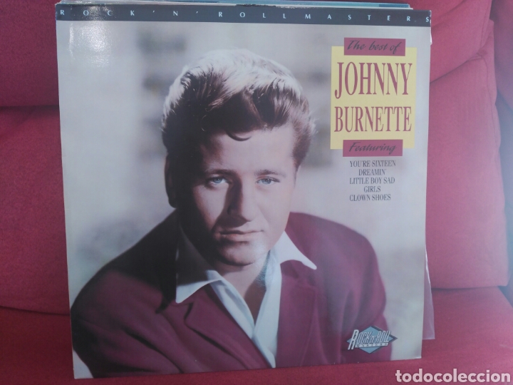 Discos de vinilo: Johnny Burnette recopilatorio - Foto 1
