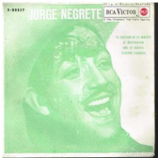 Discos de vinilo: JORGE NEGRETE - EL AHIJADO DE LA MUERTE + 3 - EP 1962