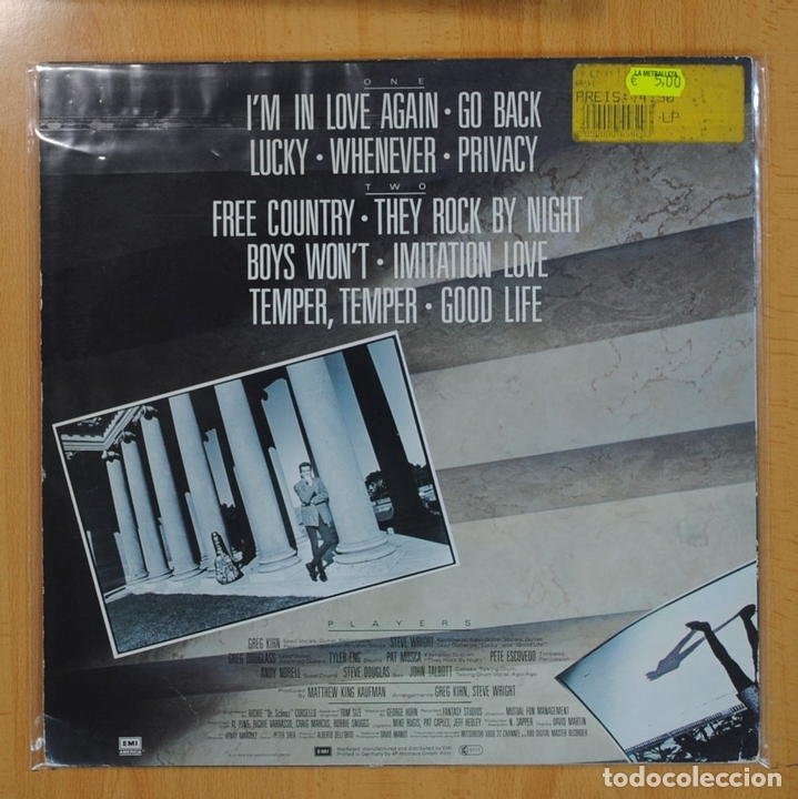 Discos de vinilo: GREG KIHN - CITIZEN KIHN - LP - Foto 2