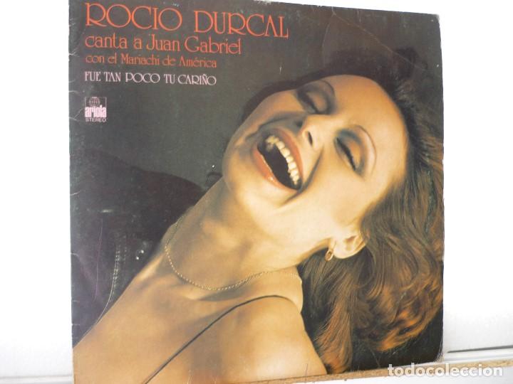 Discos de vinilo: LP ROCIO DURCAL. CANTA A JUAN GABRIEL - Foto 1
