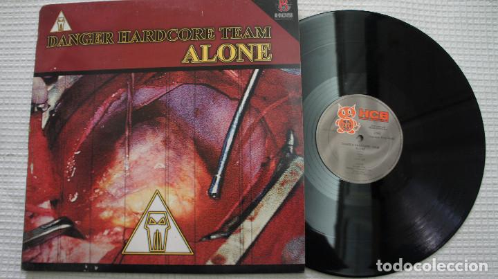 Discos de vinilo: DANGER HARDCORE TEAM - ALONE - DIVUCSA ESPA&Ntilde;A 2000 - Foto 1