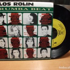 Discos de vinilo: LOS ROLIN RUMBA BEAT SINGLE SPAIN 1991 PDELUXE . Lote 79067597
