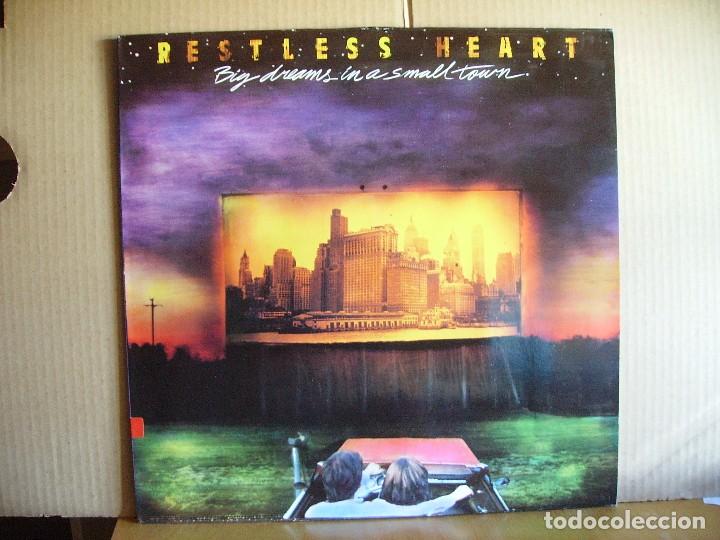 Discos de vinilo: RESTLESS HEART ---- BIG DREAMS IN A SMALL TOUR