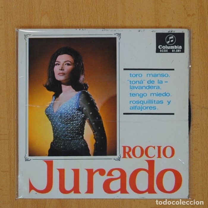 Discos de vinilo: ROCIO JURADO - TORO MANSO + 3 - EP - Foto 1