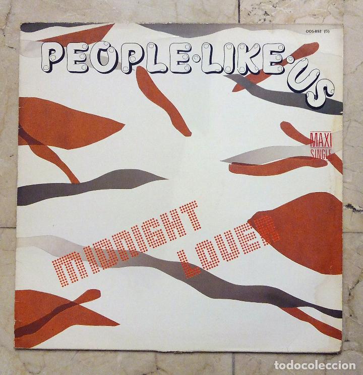 MAXI SINGLE PEOPLE LIKE US - MIDNIGHT LOVER - SONIC 1986.