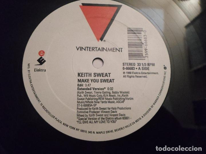 Discos de vinilo: KEITH SWEAT - MAKE YOU SWEAT - Foto 3