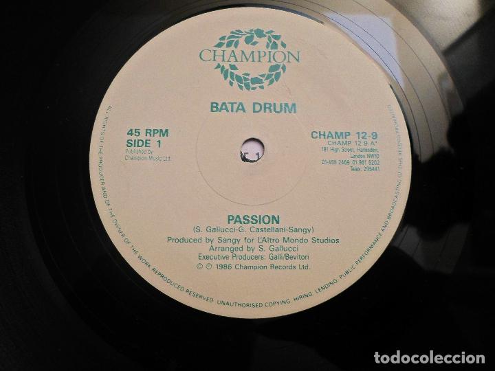 Discos de vinilo: BATA DRUM - PASSION - Foto 3