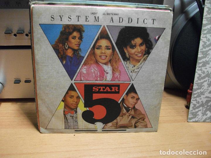 Discos de vinilo: FIVE STAR. SYSTEM ADDICT. SINGLE. PROMOCIONAL - Foto 1
