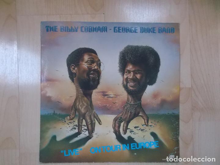Discos de vinilo: THE BILLY COBHAM GEORGE DUKE BAND ON TOUR IN EUROPA 1976 ED ESPA&Ntilde;OLA HISPAVOX