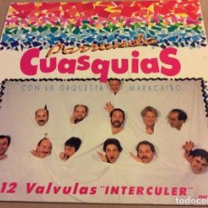 Discos de vinilo: PARRANDA CUASQUIAS CON LA ORQUESTA MARACAIBO. 12 VALVULAS INTERCULER. MANZANA.1992. CON ENCARTE.. Lote 79179301