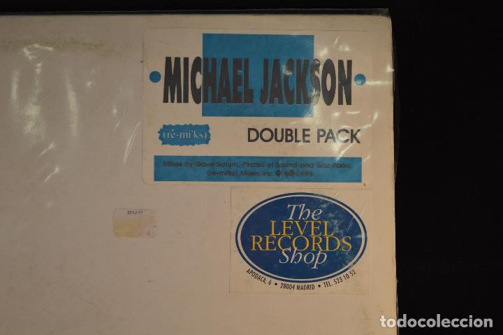 Discos de vinilo: MICHAEL JACKSON - DOUBLE PACK - DOBLE VINILO DE REMIXES - Foto 2