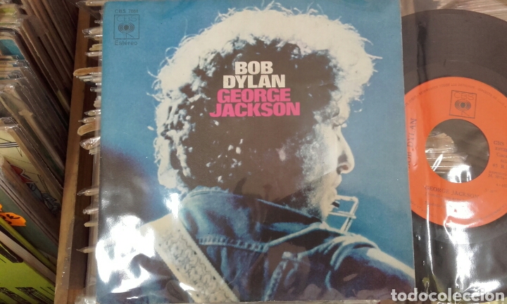 Discos de vinilo: George Jackson. Bob Dylan. 1971 - Foto 1
