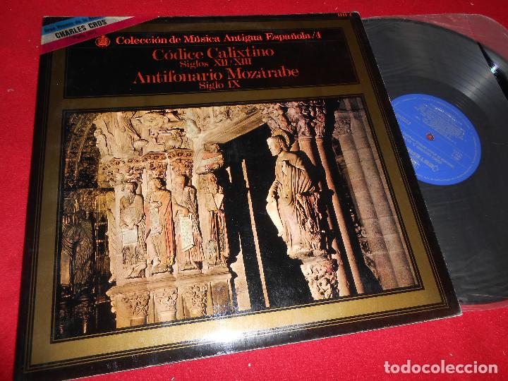 Disques de vinyle: ANTIFONARIO MOZARABE MONJES ABADIA SANTO DOMINGO DE  SILOS DIR. I.FERNANDEZ LP 1969 GATEFOLD SPAIN