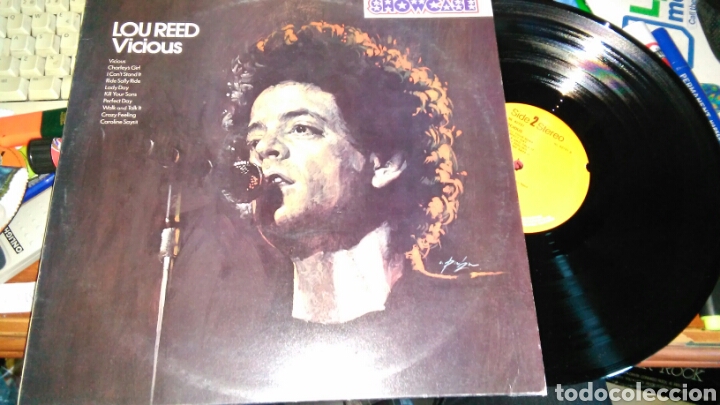 Discos de vinilo: Lou reed lp vicious.inglaterra 1978 - Foto 1