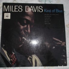 Discos de vinilo: MILES DAVIS KIND OF BLUE 1960 CBS STEREO 62066 MADE IN ENGLAND,. Lote 79326397