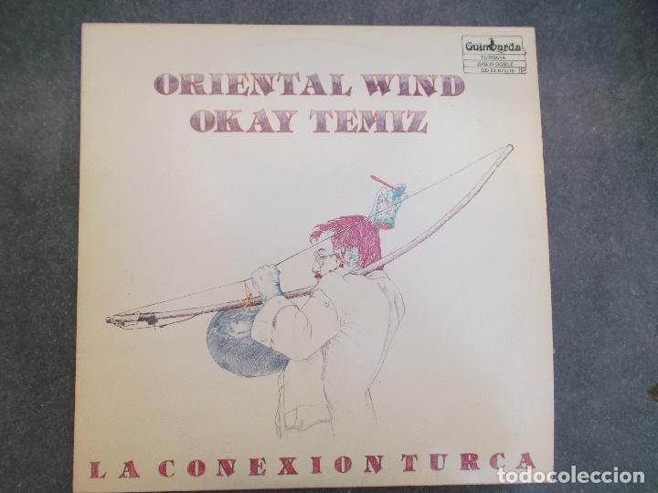 Disques de vinyle: ORIENTAL WIND OKAY TEMIZ LA CONEXION TURCA GUIMBARDA ED ESPA&Ntilde;OLA 1979 2LPS