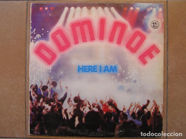 Discos de vinilo: Dominoe &lrm;&ndash; Here I Am  -  VEMSA  -  MAXI  -  P - Foto 1