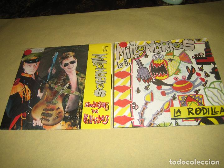 Discos de vinilo: LOS MILLONARIOS  - LOTE DE 2 SINGLES - Foto 1