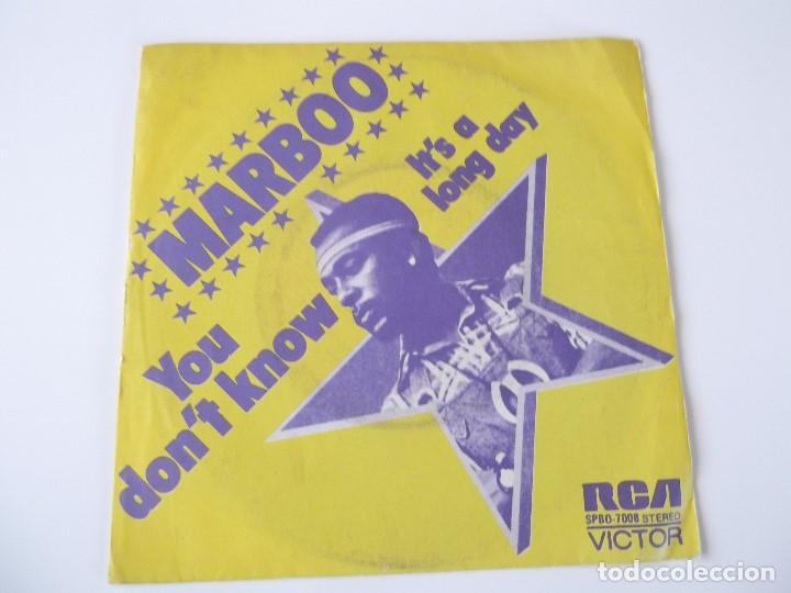Discos de vinilo: MARBOO - You dont know - Foto 1