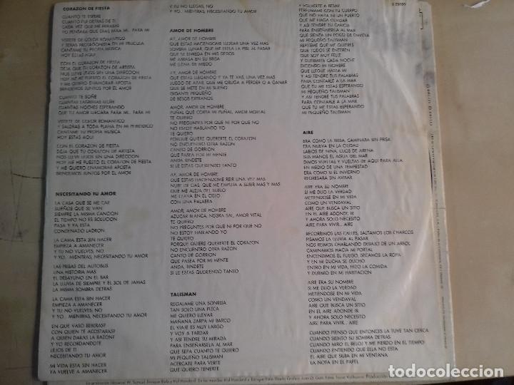 Discos de vinilo: MOCEDADES-AMOR DE HOMBRE - Foto 5