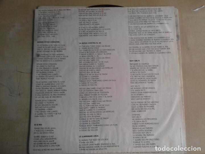 Discos de vinilo: MOCEDADES-AMOR DE HOMBRE - Foto 6