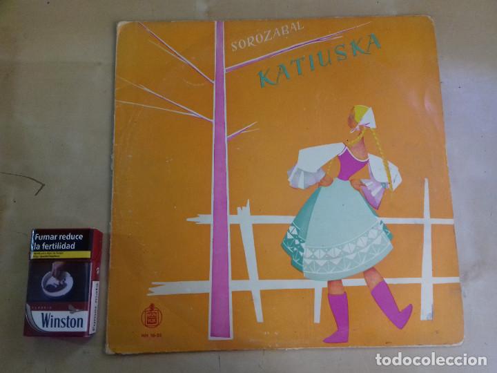 Discos de vinilo: KATIUSKA-SOROZABAL-HISPAVOX-DIRECTOR PABLO SOROZABAL - Foto 1