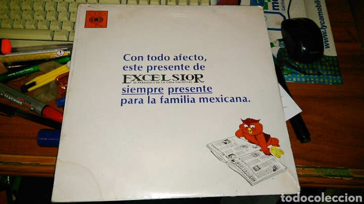 Disques de vinyle: Excelsior,el periodico de la vida nacional.lp.mexico.ver contenido.precintado