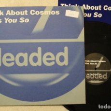 Discos de vinilo: THINK ABOUT COSMOS MISS YOU SO MAXI SINGLE VINYL MADE IN GERMANY 2002