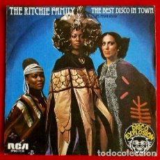 Discos de vinilo: ^ THE RITCHIE FAMILY (SINGLE 1976) THE BEST DISCO IN TOWN - PARTE 1 Y 2