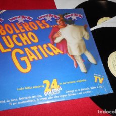 Discos de vinilo: LUCHO GATICA BOLERO ES... LUCHO GATICA 2LP 1990 EMI EDICION ESPAÑOLA SPAIN