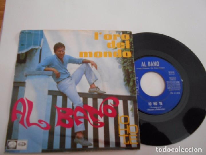 Disques de vinyle: AL BANO-SINGLE L'ORO DEL MONDO-1967