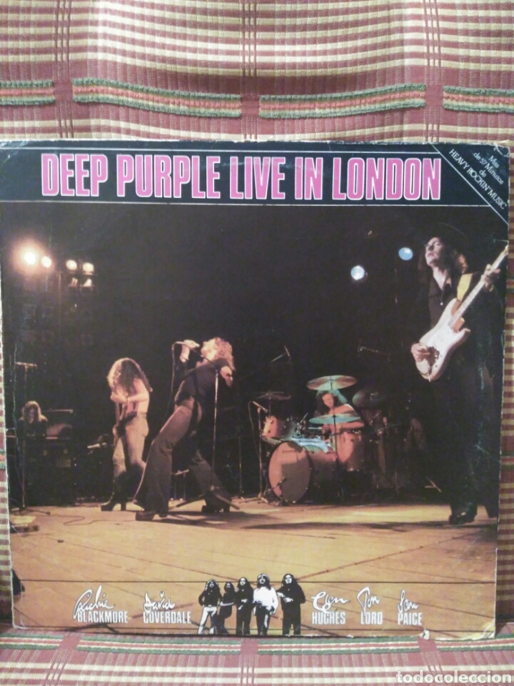 Discos de vinilo: Deep Purple Live in Europe - Foto 1