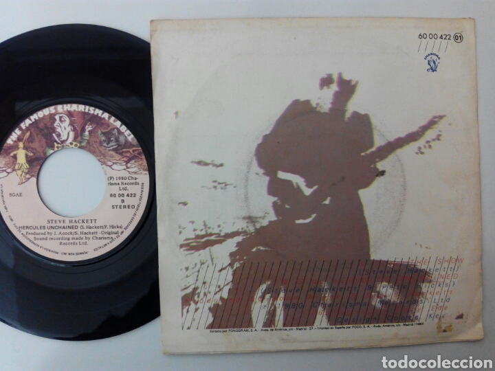Discos de vinilo: Steve Hackett 1980 The Show/ Hercules Unchained - Foto 2